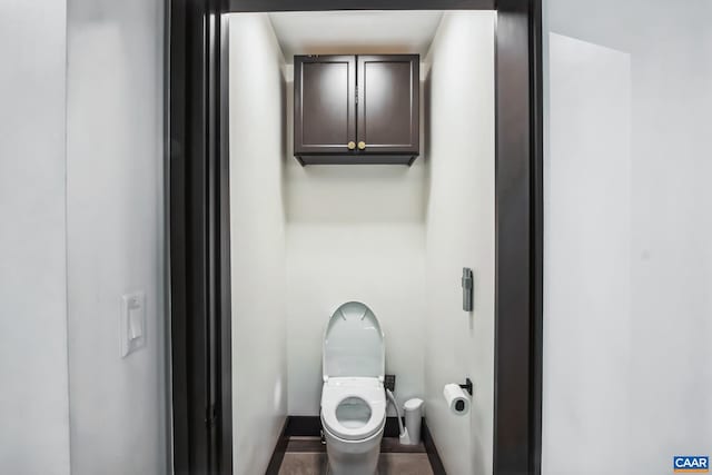 bathroom with toilet