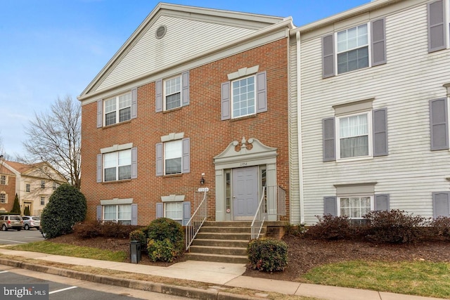 view of townhome / multi-family property