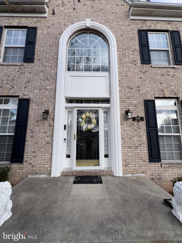 view of property entrance