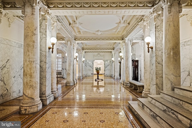 view of community lobby