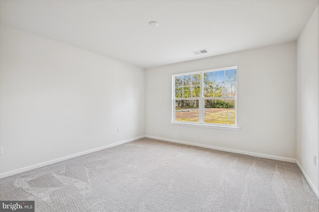 empty room with carpet floors