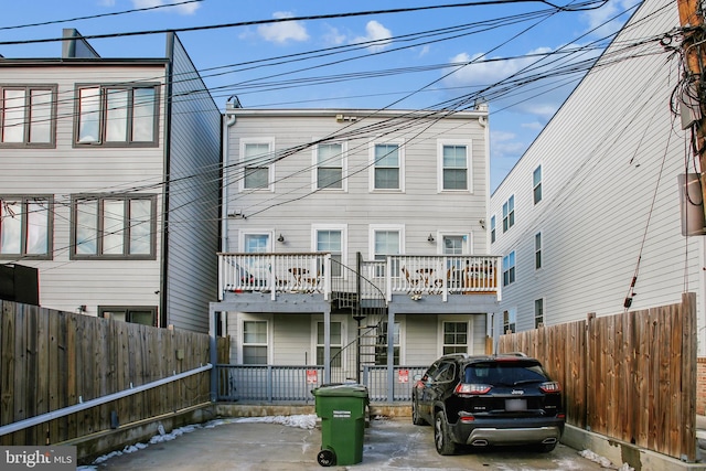 view of rear view of house