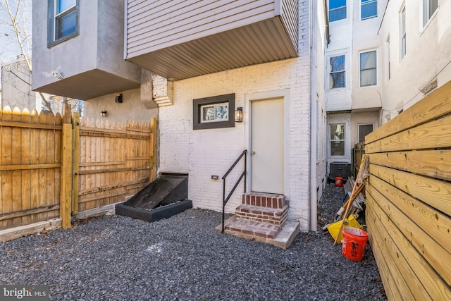 view of entrance to property