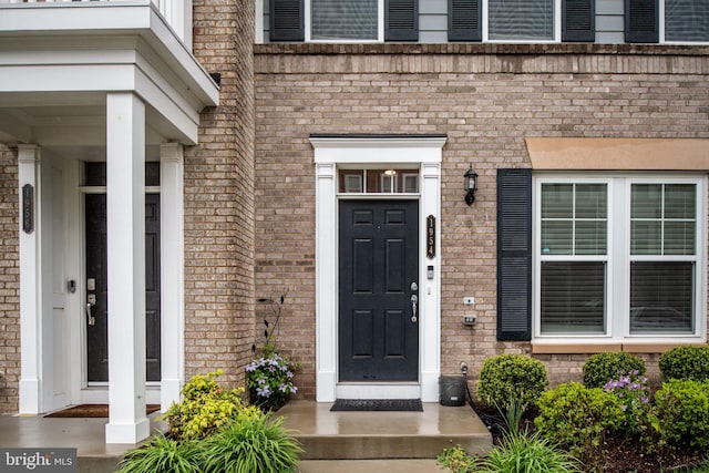 view of property entrance