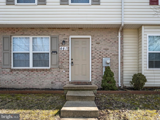 view of property entrance