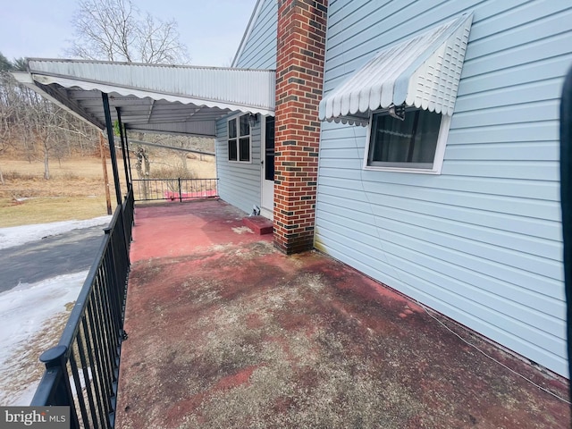 view of patio