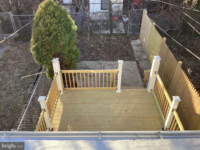 view of deck
