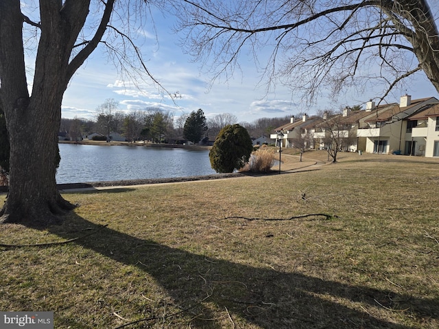 property view of water