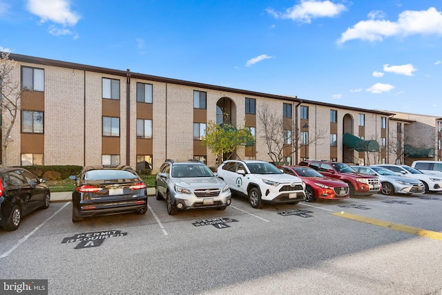 view of vehicle parking