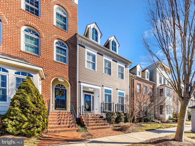 view of townhome / multi-family property