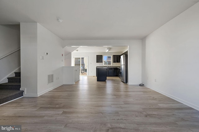 view of unfurnished living room