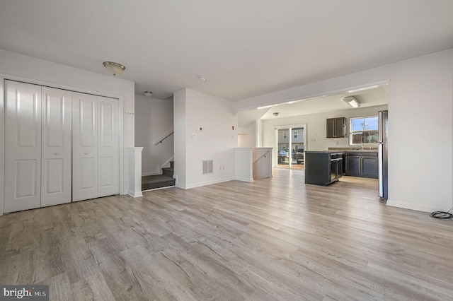 view of unfurnished living room