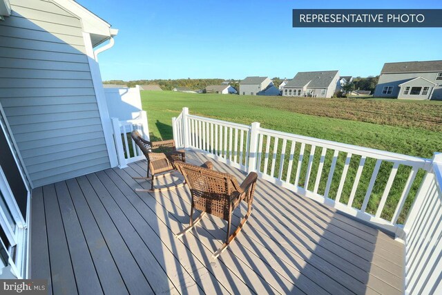 109 Weston Cir Lot 86, Duncannon, PA 17020 - deck with a lawn