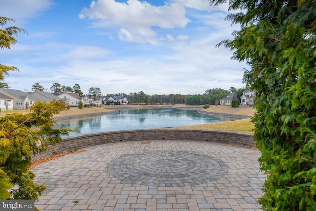 water view with a residential view