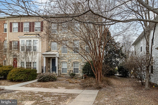 view of townhome / multi-family property