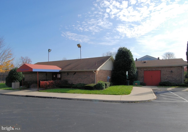 view of ranch-style house