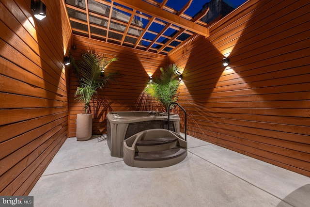 217 Tasker St, Philadelphia, PA 19148 - view of patio featuring a pergola