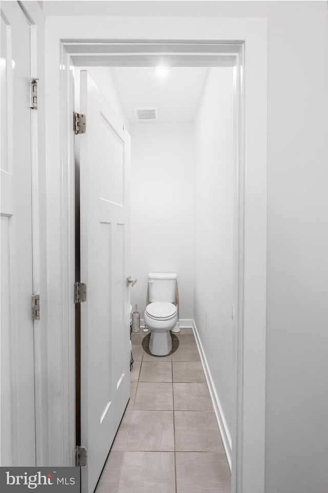 1603 Trotter St, Frederick, MD 21702 - bathroom featuring toilet and tile patterned flooring
