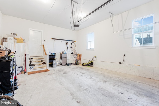 1603 Trotter St, Frederick, MD 21702 - garage featuring a garage door opener