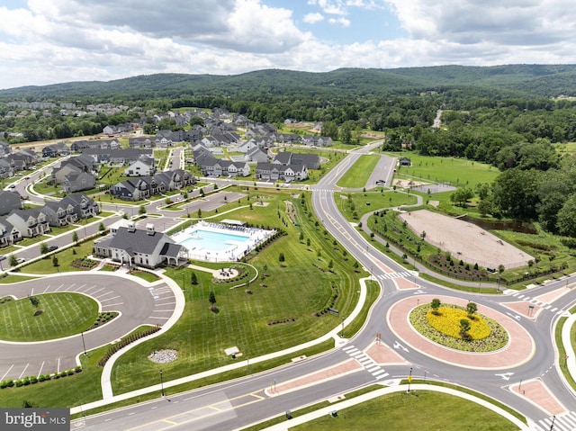 1603 Trotter St, Frederick, MD 21702 - aerial view of a forest and a pool