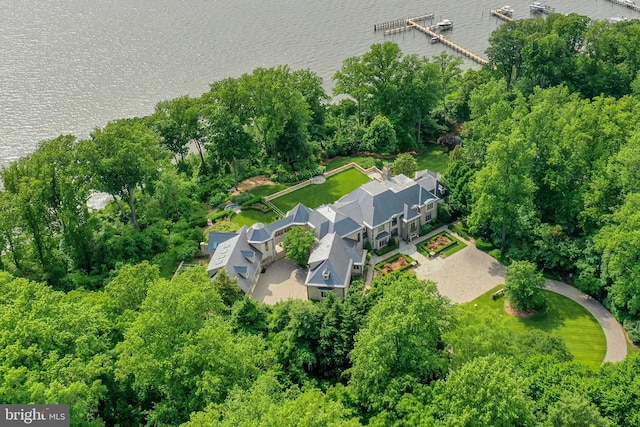 938 Old County Rd, Severna Park, MD 21146 - aerial view featuring a water view