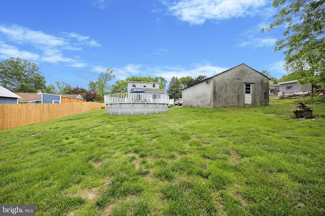 2832 Larkin Rd, Upper Chichester, PA 19061 - view of yard featuring an outdoor structure