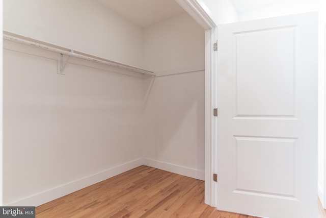 view of closet