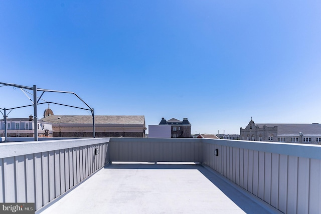 view of patio / terrace featuring a balcony