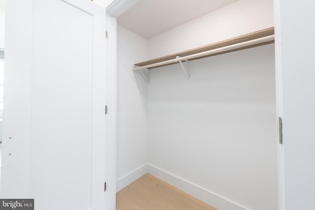 view of closet