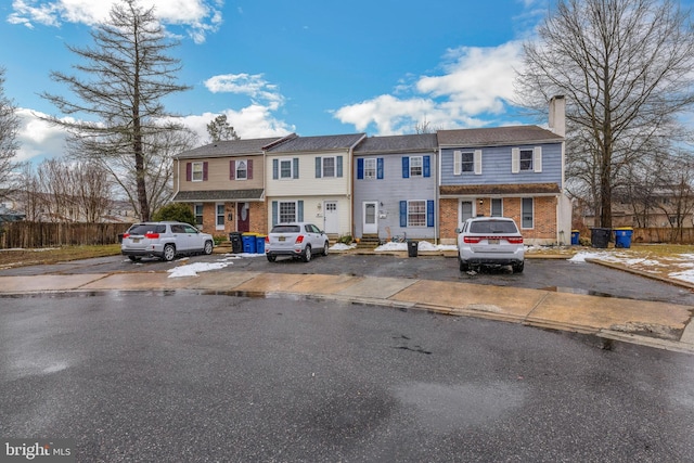 view of townhome / multi-family property