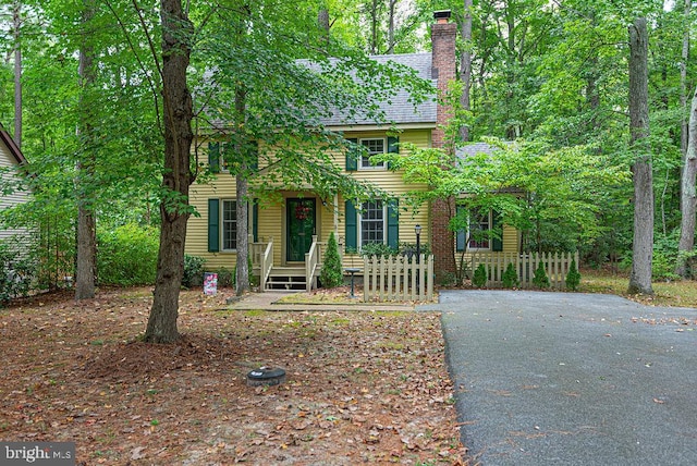 view of front of house