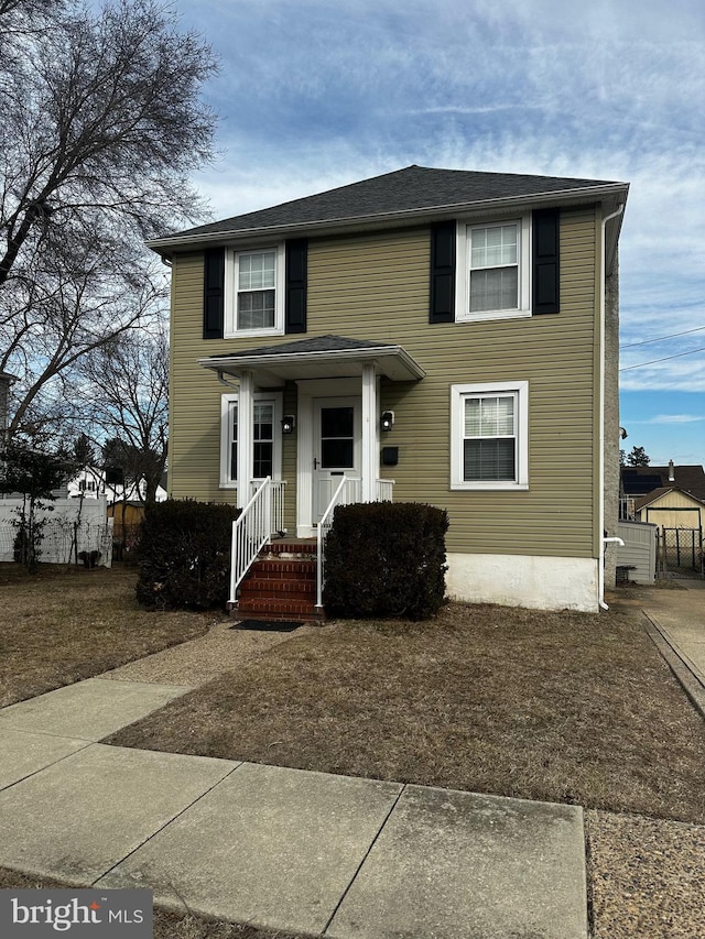 view of front of house