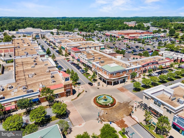 aerial view