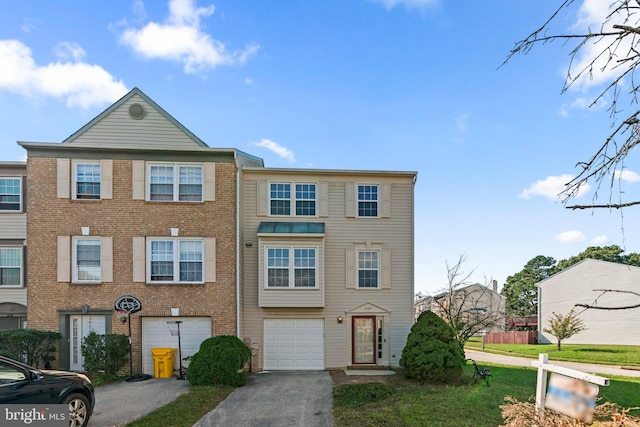 view of townhome / multi-family property