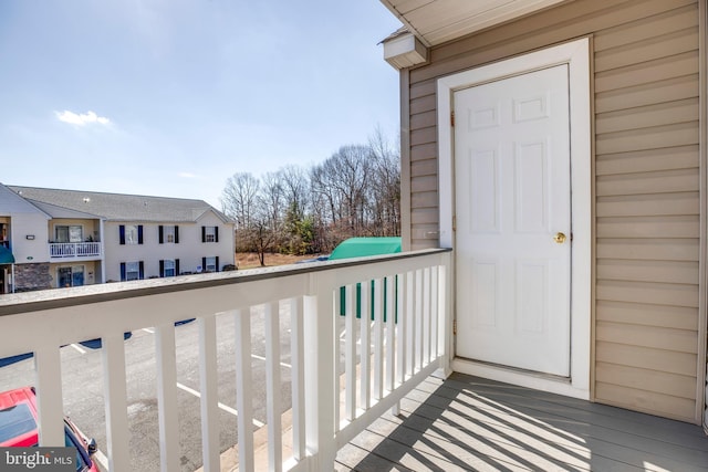 40 Smokewood Ct Unit 200, Stafford, VA 22554 - view of balcony