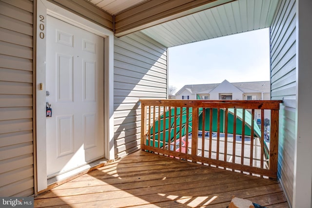 40 Smokewood Ct Unit 200, Stafford, VA 22554 - view of wooden terrace