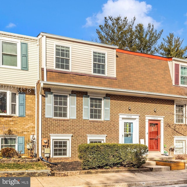 view of townhome / multi-family property