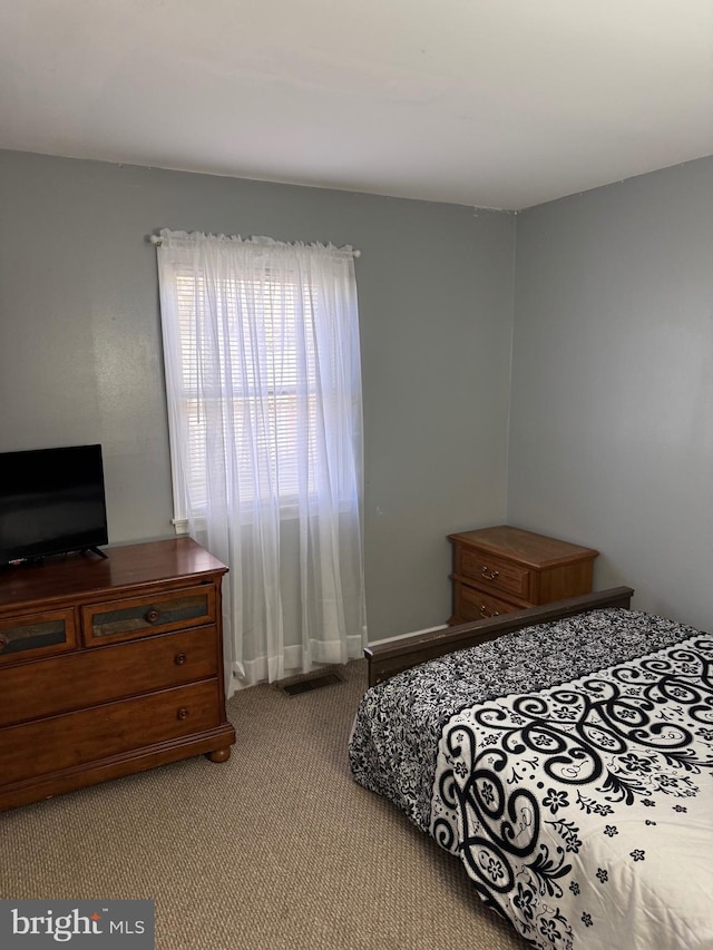 bedroom with carpet flooring