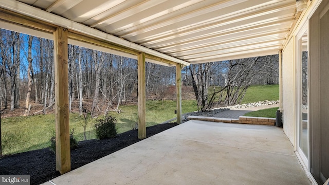 view of patio / terrace