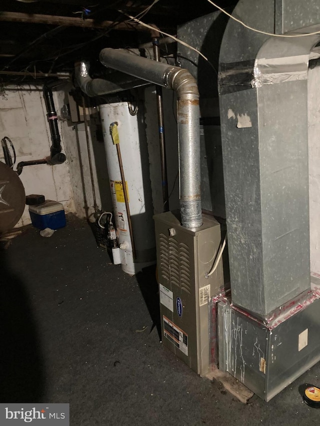 utilities with gas water heater