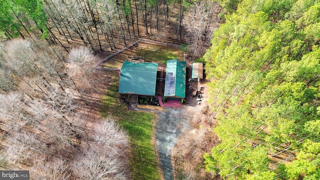 drone / aerial view