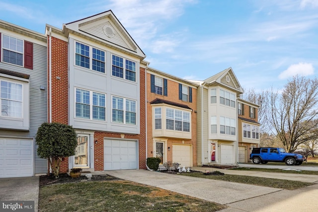 view of townhome / multi-family property