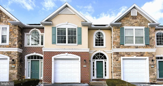 187 Wiltree Ct, State College, PA 16801 - view of property featuring stone siding and stucco siding
