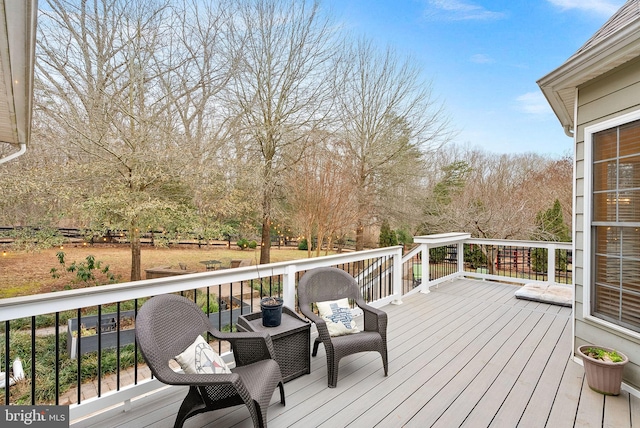 9801 Alydar Ct, Nokesville, VA 20181 - view of deck