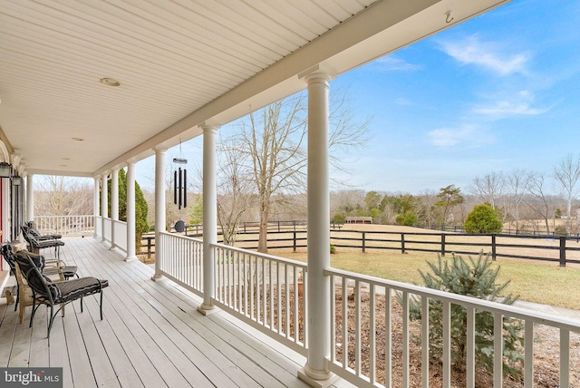 9801 Alydar Ct, Nokesville, VA 20181 - view of wooden terrace