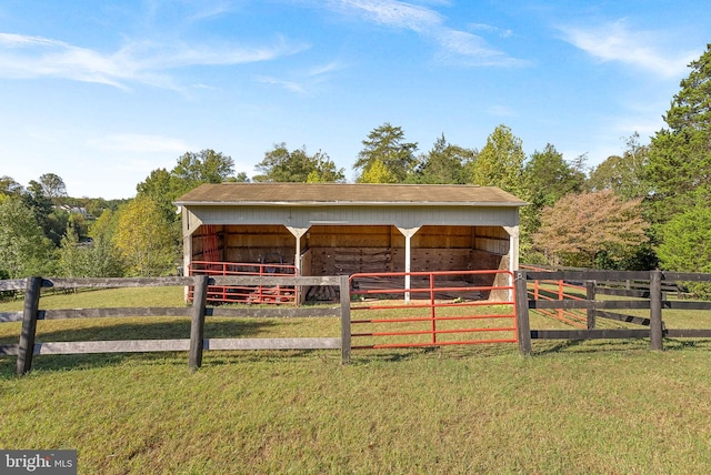 9801 Alydar Ct, Nokesville, VA 20181 - view of horse barn