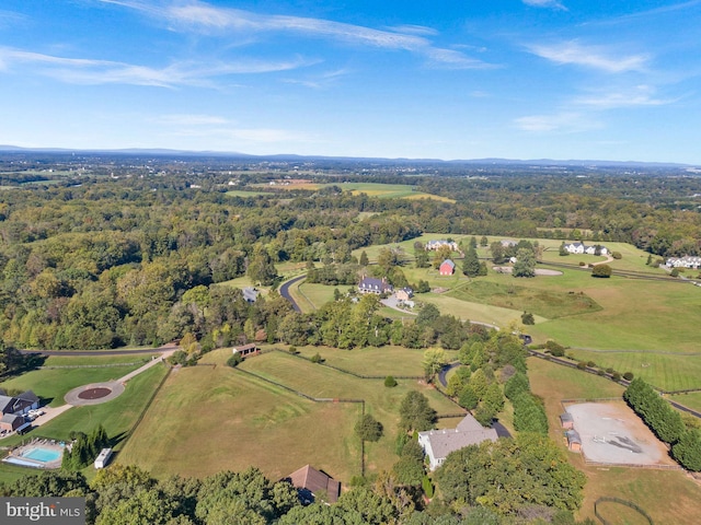 9801 Alydar Ct, Nokesville, VA 20181 - birds eye view of property with a wooded view