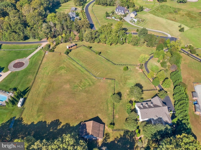 9801 Alydar Ct, Nokesville, VA 20181 - bird's eye view with a rural view
