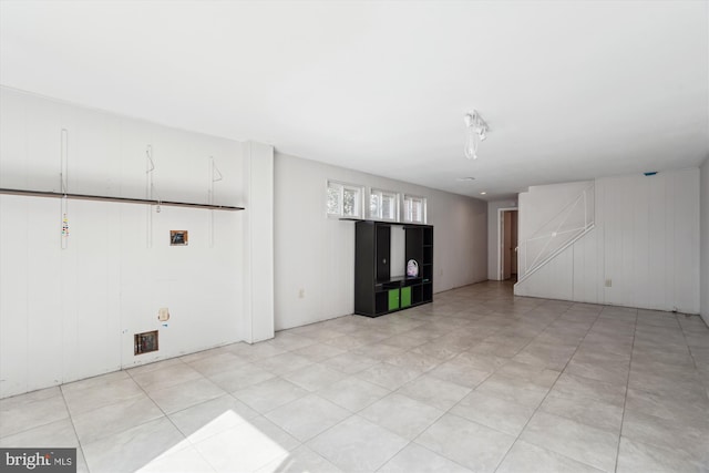 view of unfurnished living room