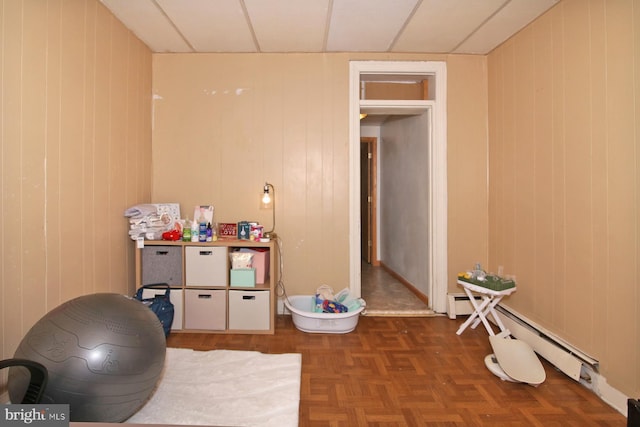 15 N 10th St, Lebanon, PA 17046 - recreation room with a baseboard radiator